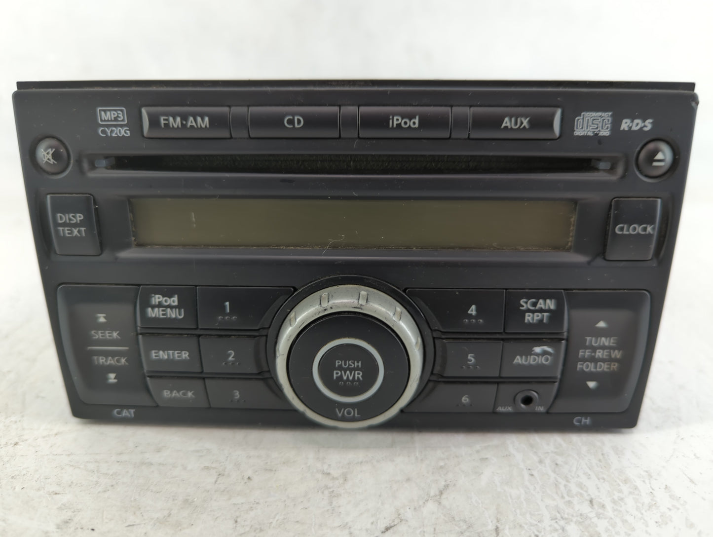 2012-2013 Nissan Versa Radio AM FM Cd Player Receiver Replacement P/N:3135A 28185 3AN1A Fits Fits 2012 2013 OEM Used Auto Pa
