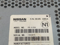 2012-2013 Nissan Versa Radio AM FM Cd Player Receiver Replacement P/N:3135A 28185 3AN1A Fits Fits 2012 2013 OEM Used Auto Pa