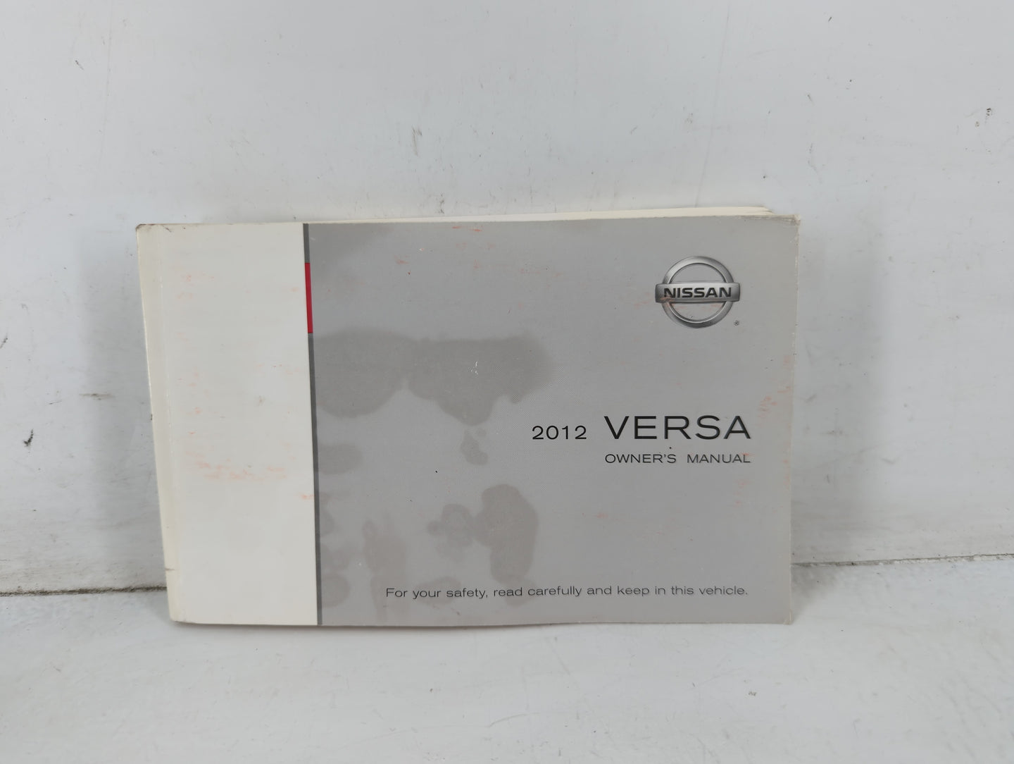 2012 Nissan Versa Owners Manual Book Guide P/N:OM2E 0C11U1 OEM Used Auto Parts - Oemusedautoparts1.com