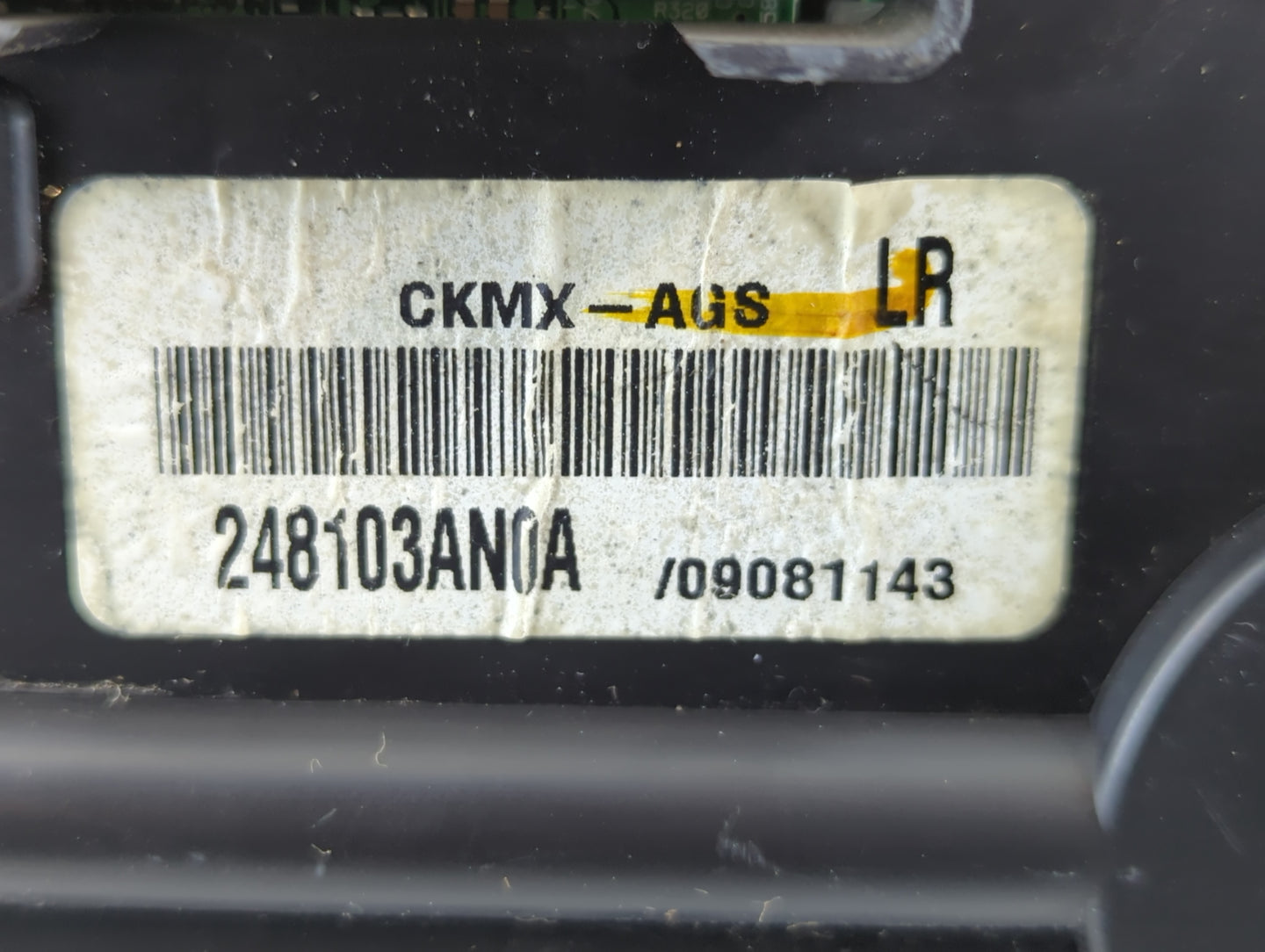2012 Nissan Versa Instrument Cluster Speedometer Gauges P/N:09081143 CKMX-AGS, 248103AN0A Fits OEM Used Auto Parts - Oemused