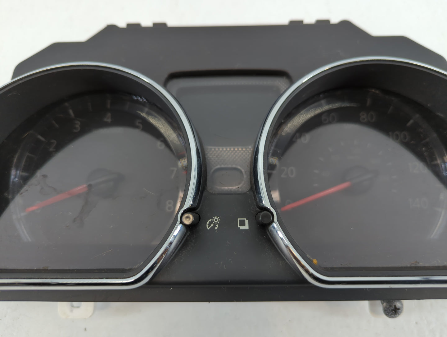 2012 Nissan Versa Instrument Cluster Speedometer Gauges P/N:2248103AN0A Fits OEM Used Auto Parts - Oemusedautoparts1.com
