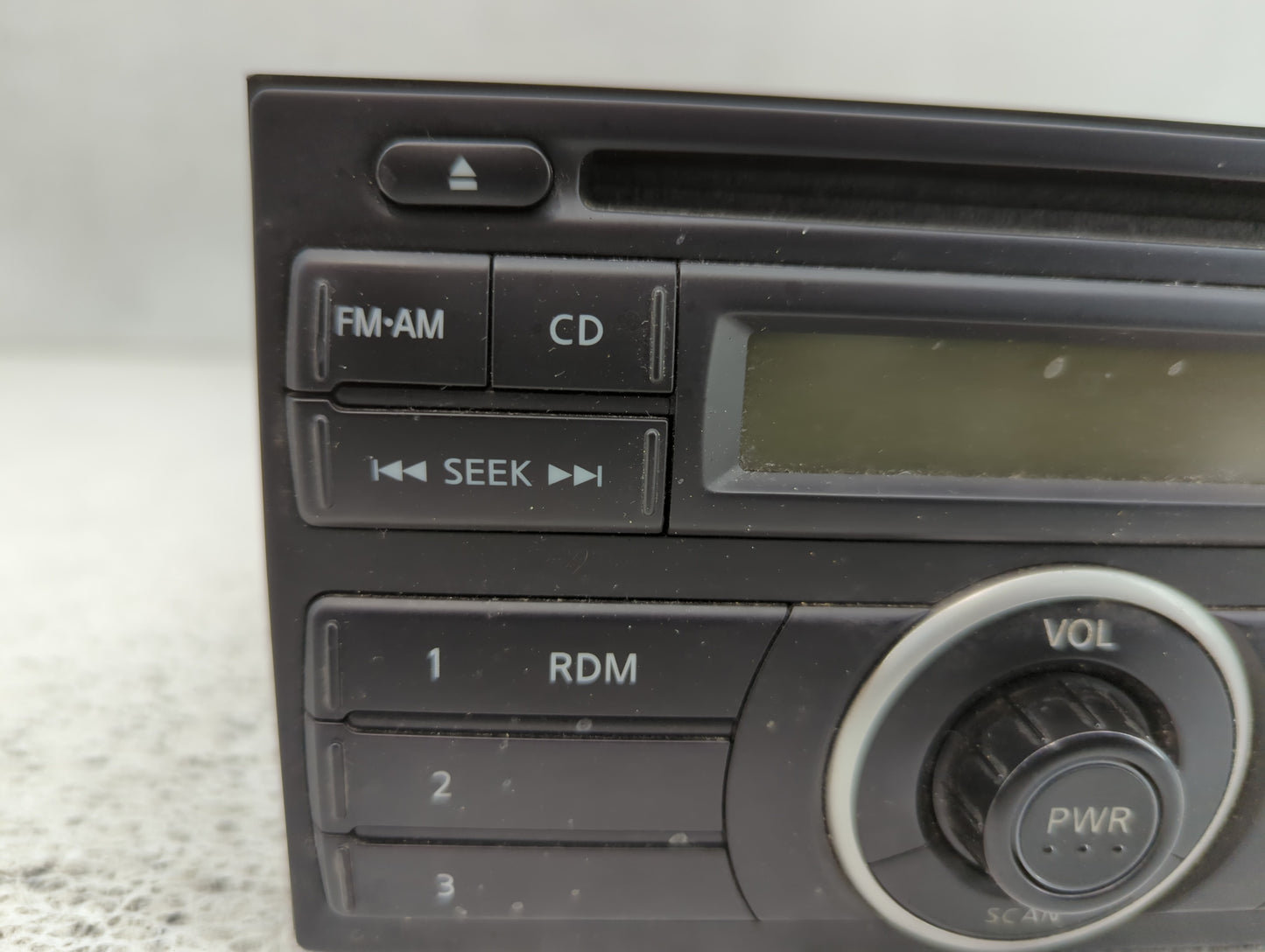 2012-2014 Nissan Versa Radio AM FM Cd Player Receiver Replacement P/N:28185 3AN0A Fits Fits 2012 2013 2014 OEM Used Auto Par
