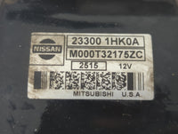 2012-2014 Nissan Versa Car Starter Motor Solenoid OEM P/N:23300 1HK0A Fits Fits 2012 2014 OEM Used Auto Parts - Oemusedautop
