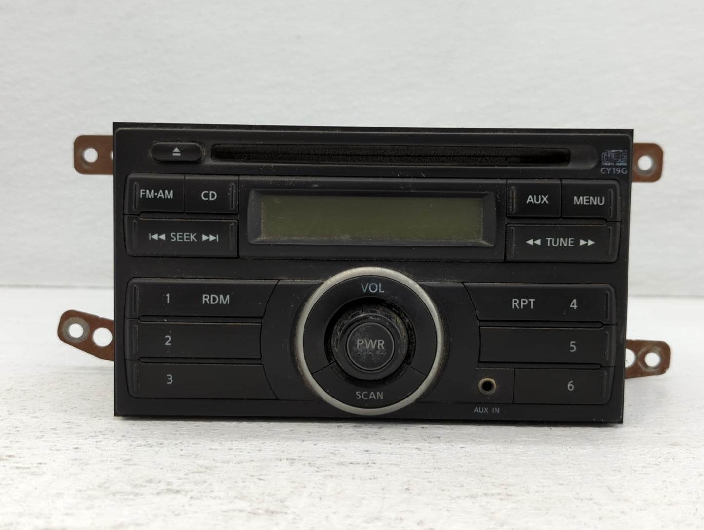 2012-2014 Nissan Versa Radio AM FM Cd Player Receiver Replacement P/N:28185 3AN0A Fits Fits 2012 2013 2014 OEM Used Auto Par