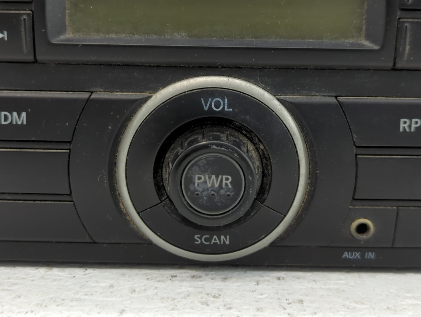 2012-2014 Nissan Versa Radio AM FM Cd Player Receiver Replacement P/N:28185 3AN0A Fits Fits 2012 2013 2014 OEM Used Auto Par