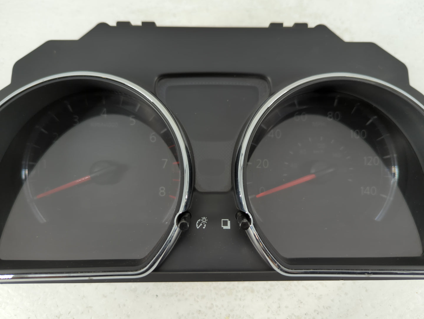2012 Nissan Versa Instrument Cluster Speedometer Gauges P/N:2248103AN0A Fits OEM Used Auto Parts - Oemusedautoparts1.com
