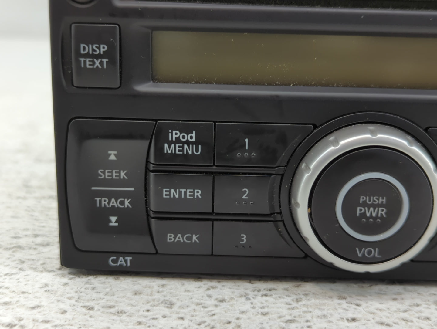 2012-2013 Nissan Versa Radio AM FM Cd Player Receiver Replacement P/N:28185 3AN1A Fits Fits 2012 2013 OEM Used Auto Parts - 