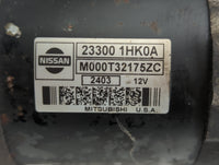 2012-2019 Nissan Versa Car Starter Motor Solenoid OEM P/N:M000T3217ZC 23300 1HK0A Fits OEM Used Auto Parts - Oemusedautopart