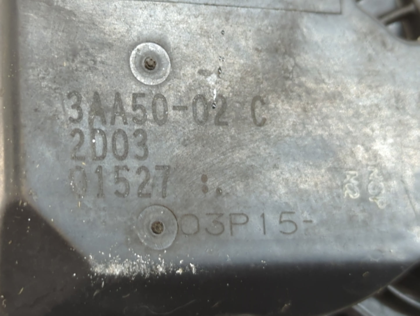 2012-2019 Nissan Versa Throttle Body P/N:3AA50-02 C Fits Fits 2012 2013 2014 2015 2016 2017 2018 2019 OEM Used Auto Parts - 