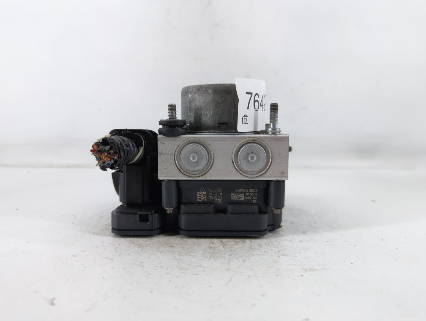 2012 Nissan Versa ABS Pump Control Module Replacement P/N:47660 3BB0A Fits OEM Used Auto Parts - Oemusedautoparts1.com