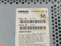 2012-2013 Nissan Versa Radio AM FM Cd Player Receiver Replacement P/N:28185 3AN1A Fits Fits 2012 2013 OEM Used Auto Parts - 