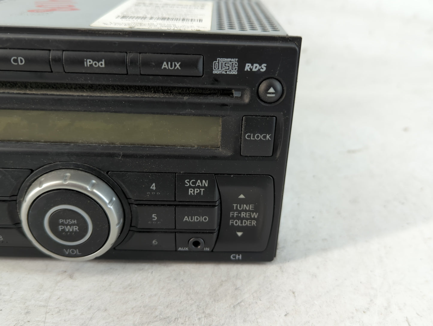 2012-2014 Nissan Versa Radio AM FM Cd Player Receiver Replacement P/N:28185 3AN0A Fits Fits 2012 2013 2014 OEM Used Auto Par