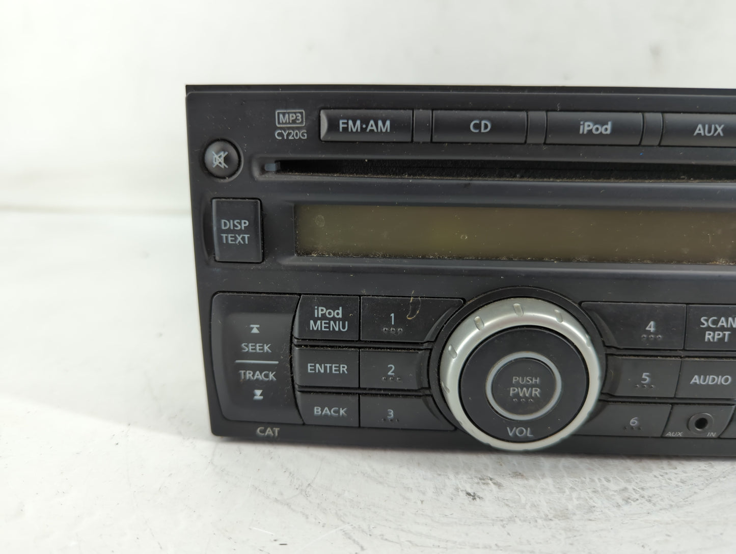 2012-2013 Nissan Versa Radio AM FM Cd Player Receiver Replacement P/N:28185 3AN1A Fits Fits 2012 2013 OEM Used Auto Parts - 