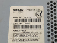 2012-2013 Nissan Versa Radio AM FM Cd Player Receiver Replacement P/N:28185 3AN1A Fits Fits 2012 2013 OEM Used Auto Parts - 