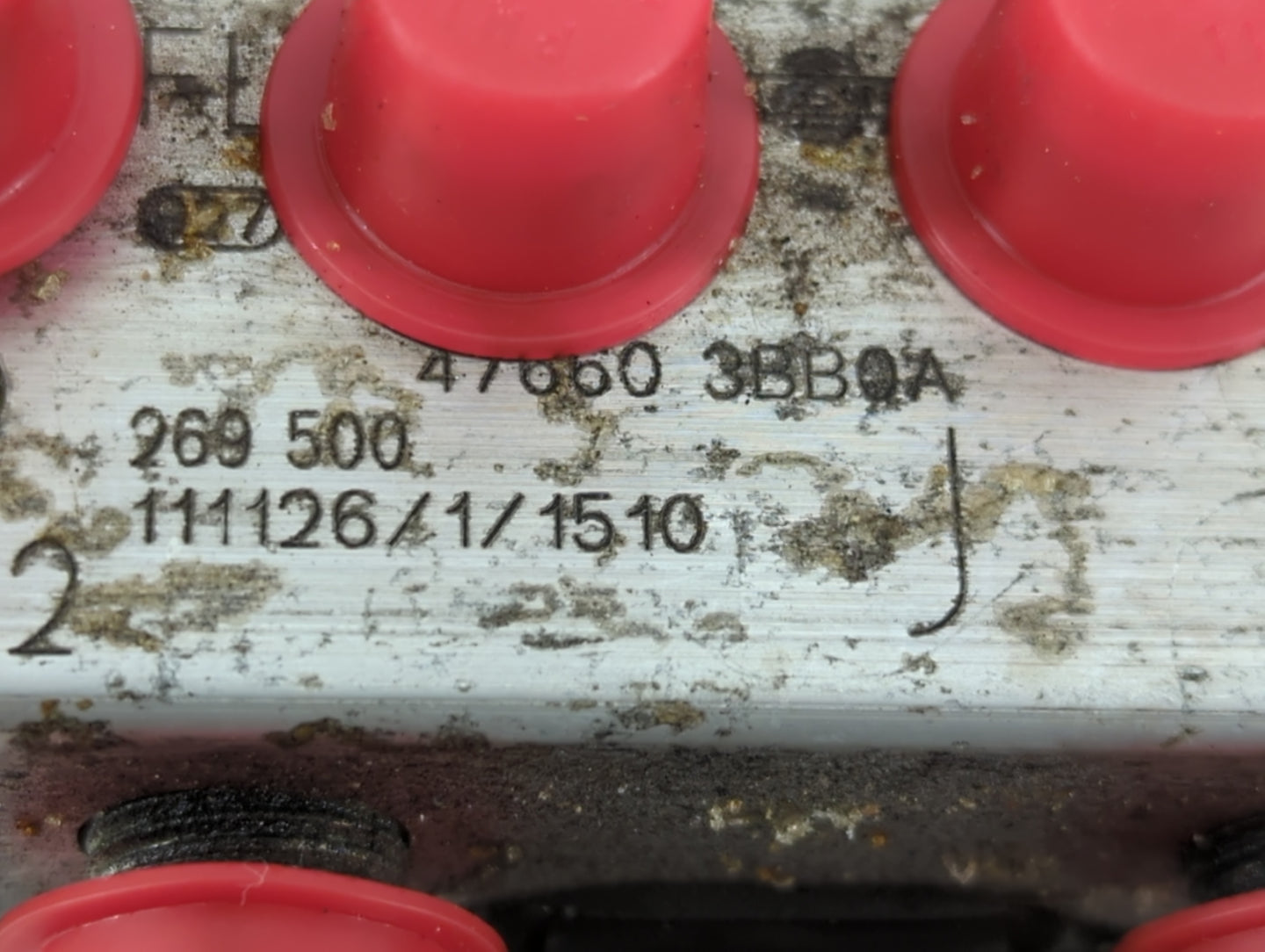 2012 Nissan Versa ABS Pump Control Module Replacement P/N:47660 3BB0A Fits OEM Used Auto Parts - Oemusedautoparts1.com