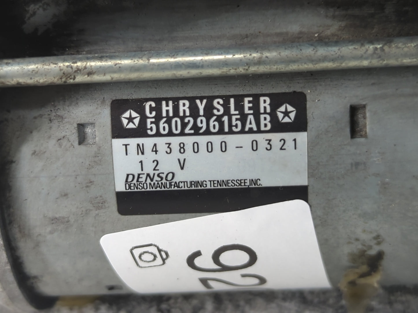 2012-2014 Nissan Versa Car Starter Motor Solenoid OEM P/N:56029615AB 23300 1HK0A Fits Fits 2012 2014 OEM Used Auto Parts - O