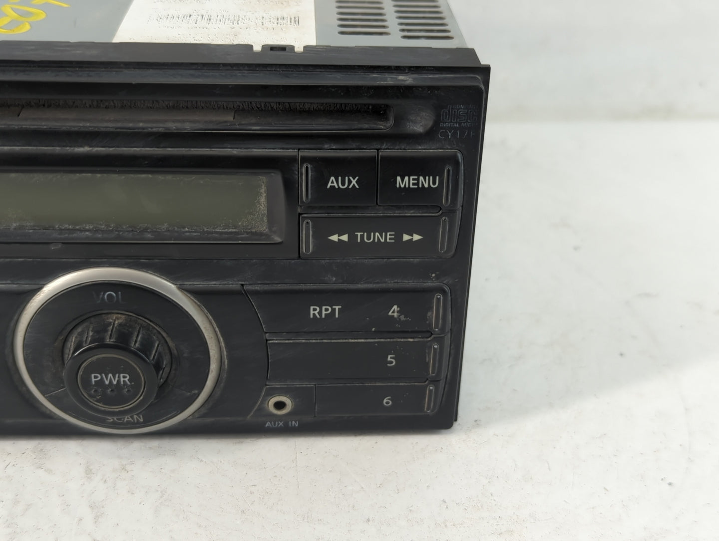 2010-2012 Nissan Versa Radio AM FM Cd Player Receiver Replacement Fits Fits 2010 2011 2012 OEM Used Auto Parts - Oemusedauto
