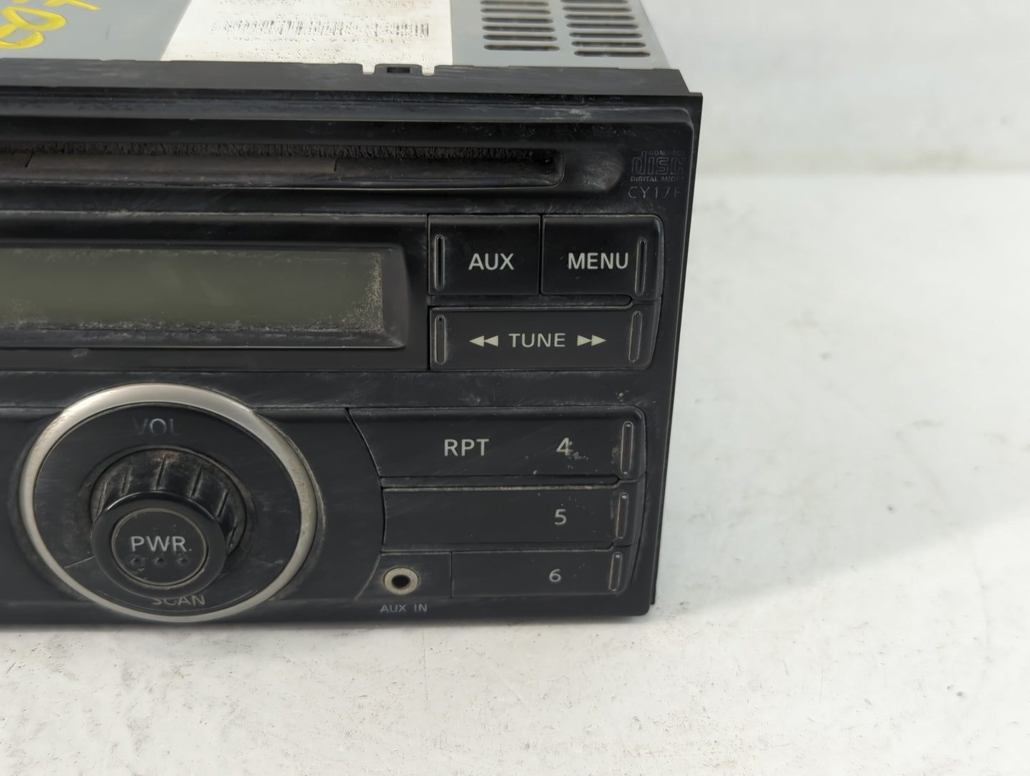 2010-2012 Nissan Versa Radio AM FM Cd Player Receiver Replacement Fits Fits 2010 2011 2012 OEM Used Auto Parts - Oemusedauto
