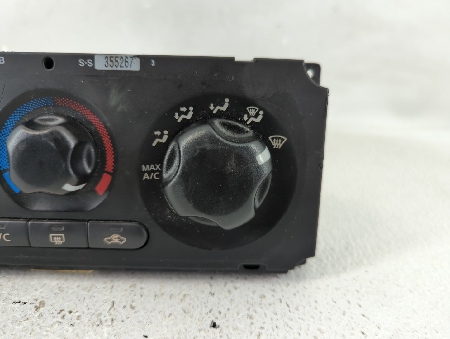 2010-2012 Nissan Xterra Climate Control Module Temperature AC/Heater Replacement P/N:27510 0CA0A Fits Fits 2010 2011 2012 OE