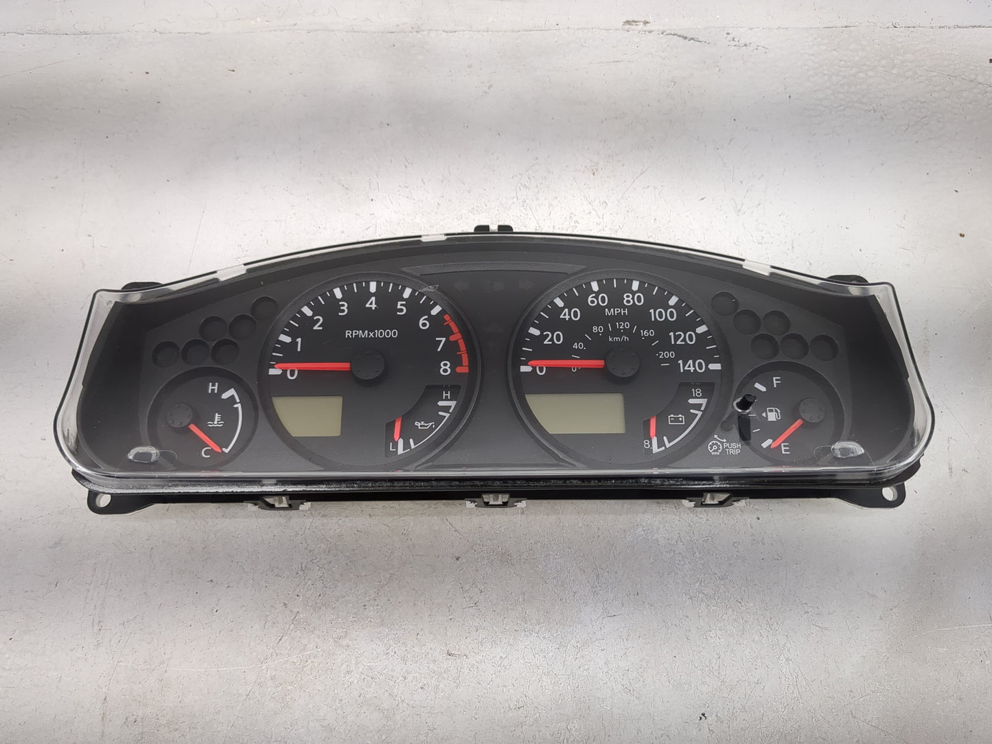 2012 Nissan Xterra Instrument Cluster Speedometer Gauges P/N:24810-9BD5A VP5NEF-10890-A Miles: Fits OEM Used Auto Parts - Oe