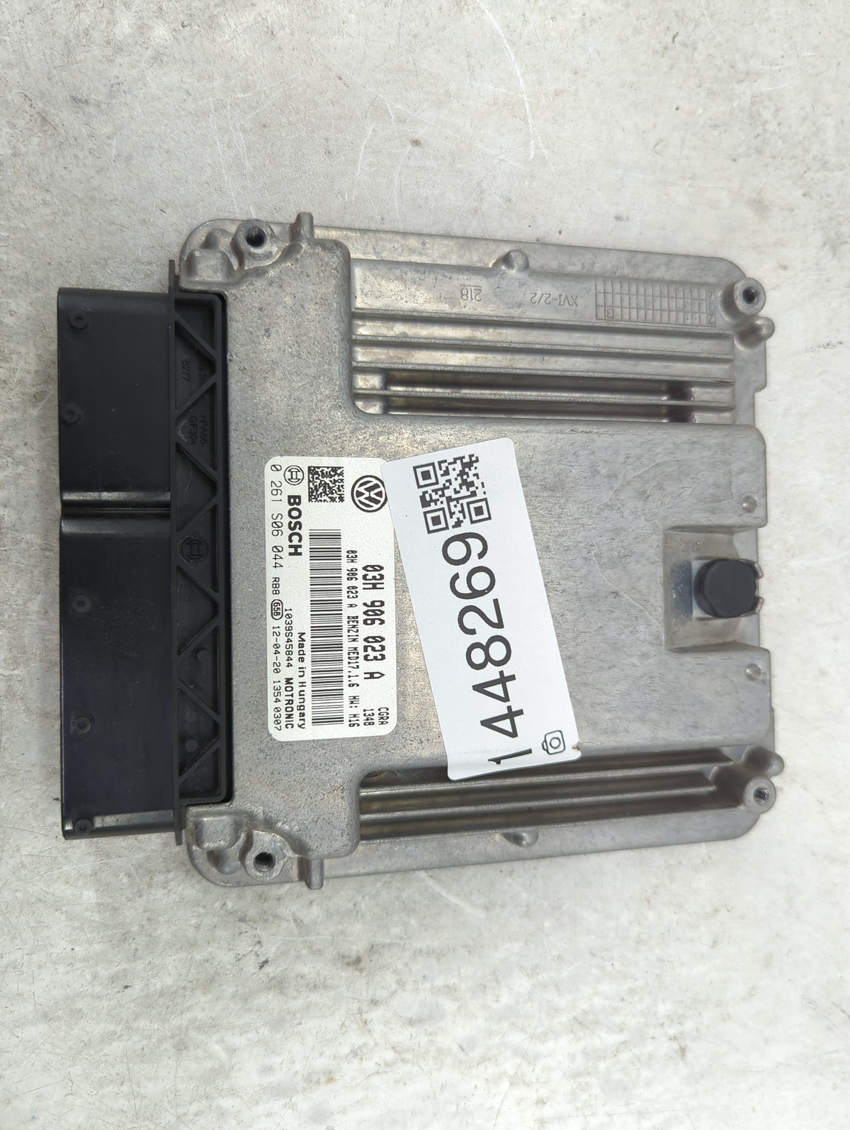 2012 Porsche Cayenne PCM Engine Control Computer ECU ECM PCU OEM P/N:03H 906 023 A 0 261 S06 044, 1039S45844 OEM Used Auto P