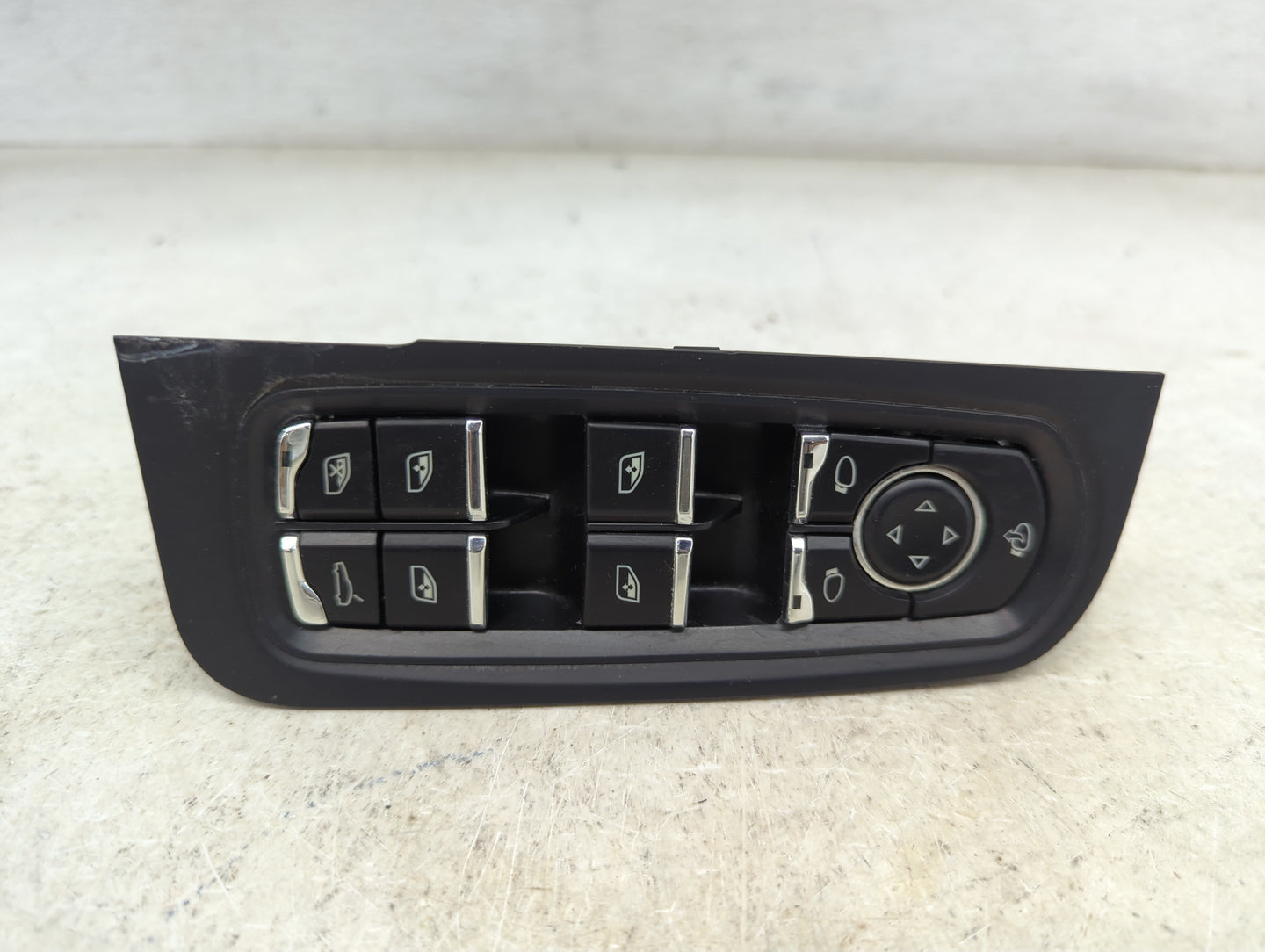 2011-2012 Porsche Cayenne Master Power Window Switch Replacement Driver Side Left Fits Fits 2011 2012 OEM Used Auto Parts - 