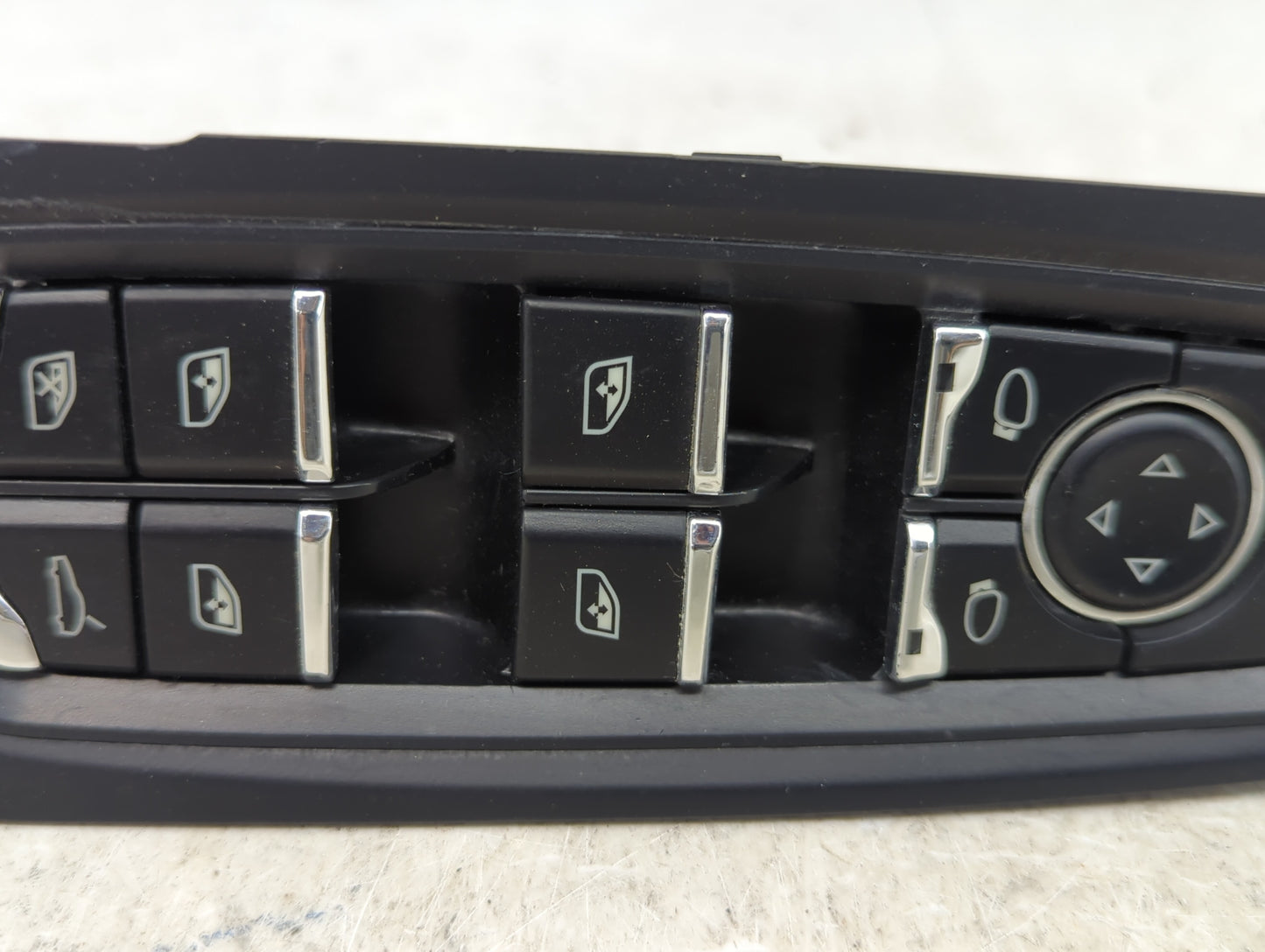 2011-2012 Porsche Cayenne Master Power Window Switch Replacement Driver Side Left Fits Fits 2011 2012 OEM Used Auto Parts - 