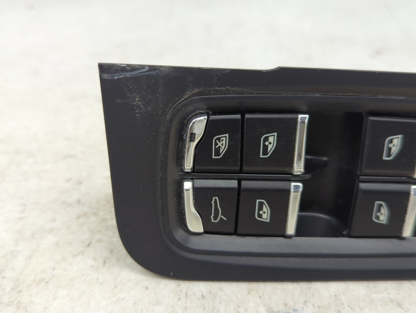 2011-2012 Porsche Cayenne Master Power Window Switch Replacement Driver Side Left Fits Fits 2011 2012 OEM Used Auto Parts - 