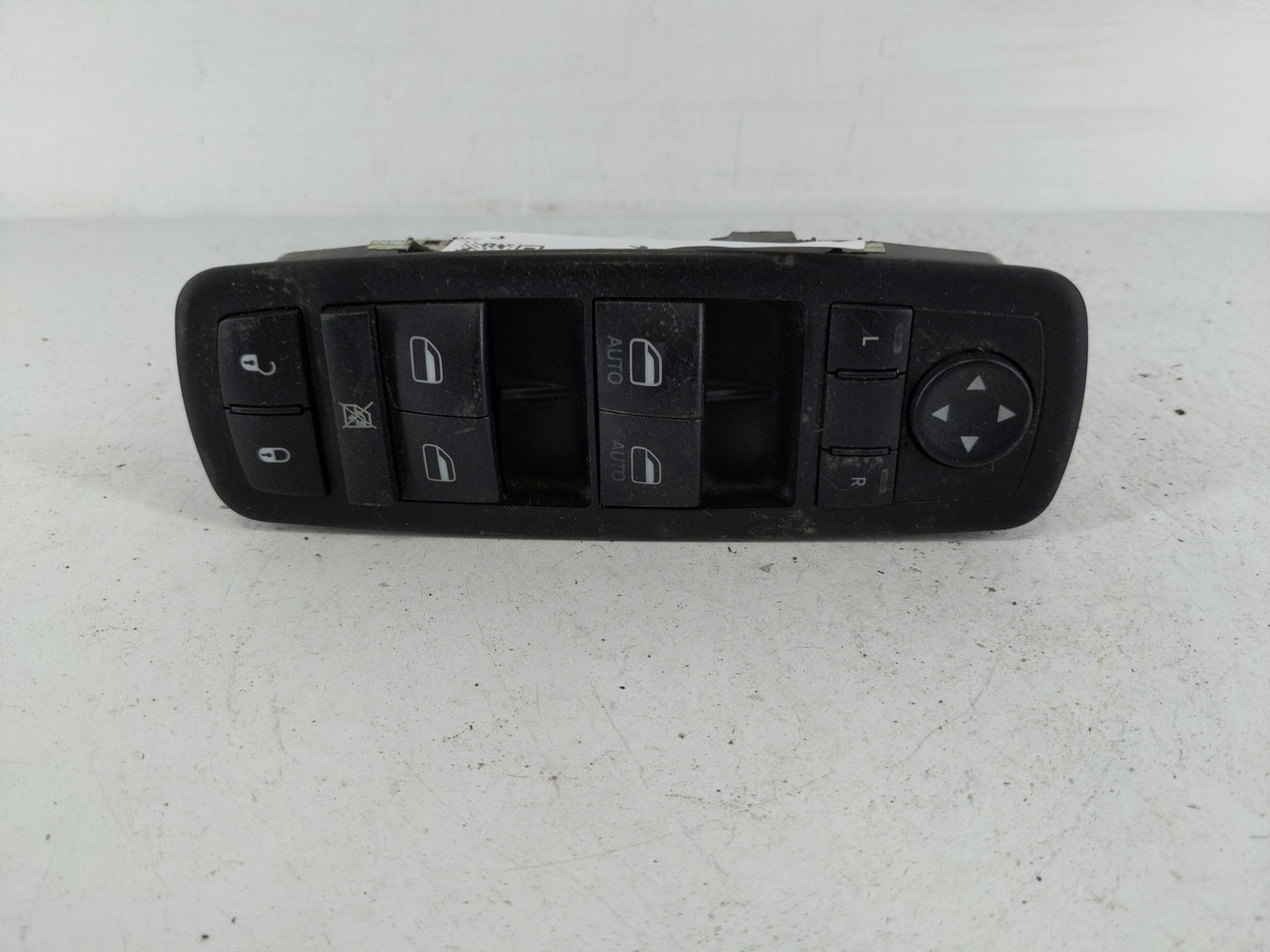 2012 Ram 1500 Master Power Window Switch Replacement Driver Side Left P/N:04602 863AD Fits OEM Used Auto Parts - Oemusedauto