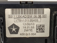 2011-2012 Ram 1500 Climate Control Module Temperature AC/Heater Replacement P/N:55111290AD Fits Fits 2011 2012 OEM Used Auto