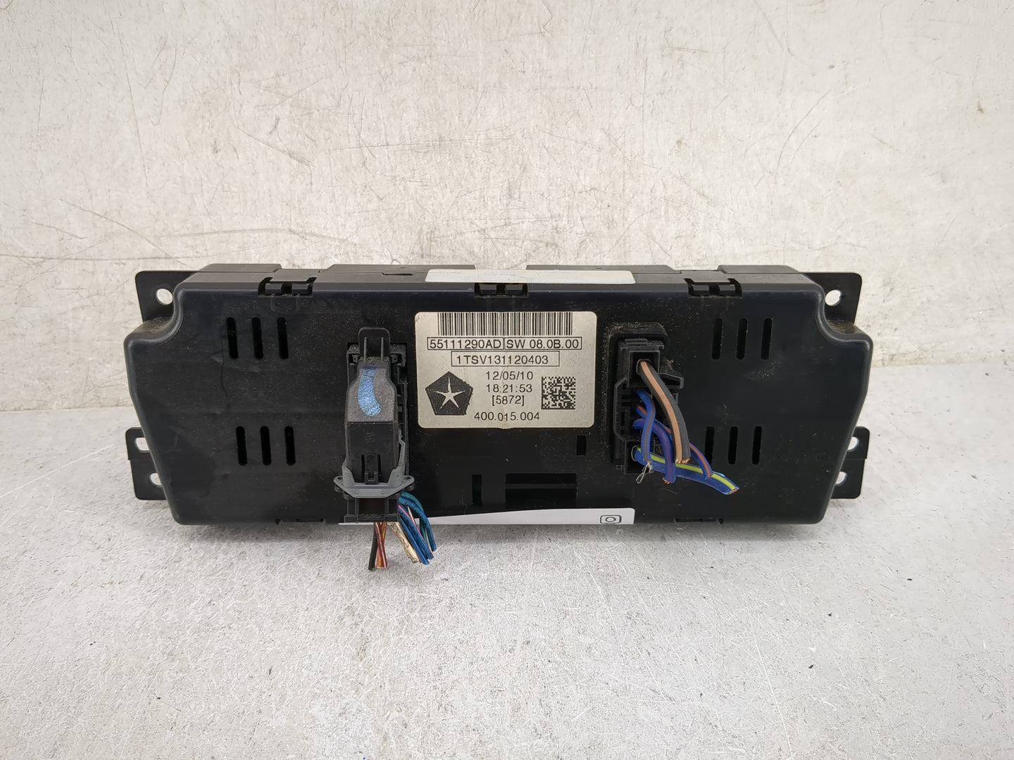2011-2012 Ram 1500 Climate Control Module Temperature AC/Heater Replacement P/N:55111290AD Fits Fits 2011 2012 OEM Used Auto