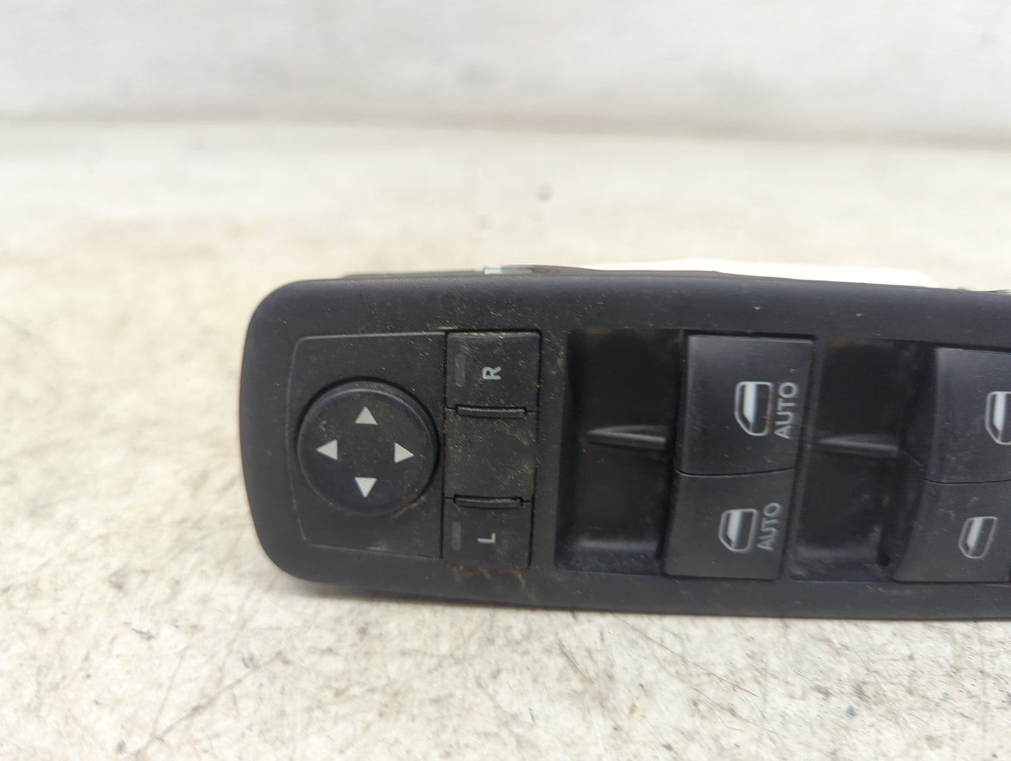 2012 Ram 1500 Master Power Window Switch Replacement Driver Side Left P/N:04602863AD Fits OEM Used Auto Parts - Oemusedautop