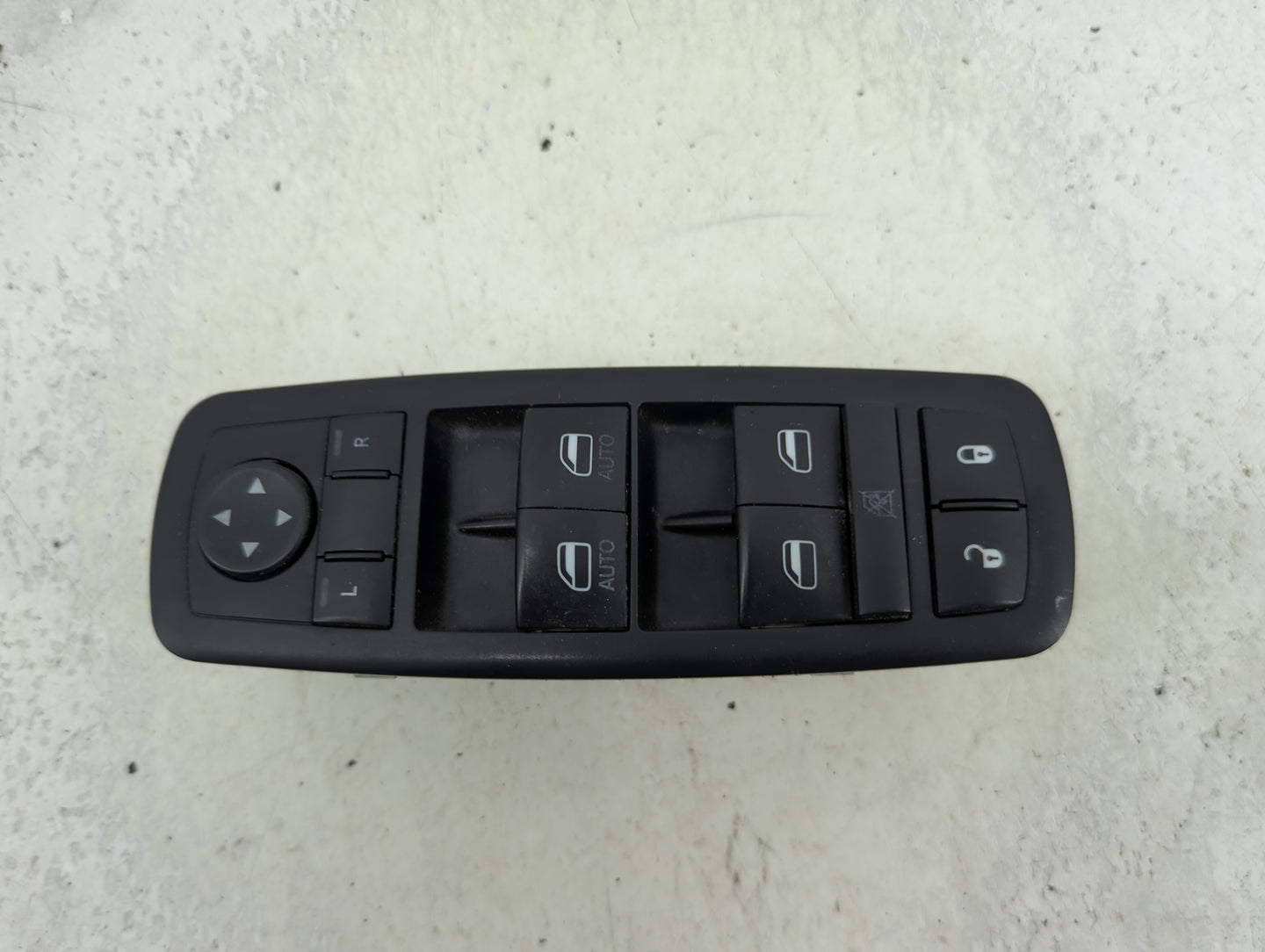 2012 Ram 1500 Master Power Window Switch Replacement Driver Side Left P/N:7978610 281177 Fits OEM Used Auto Parts - Oemuseda