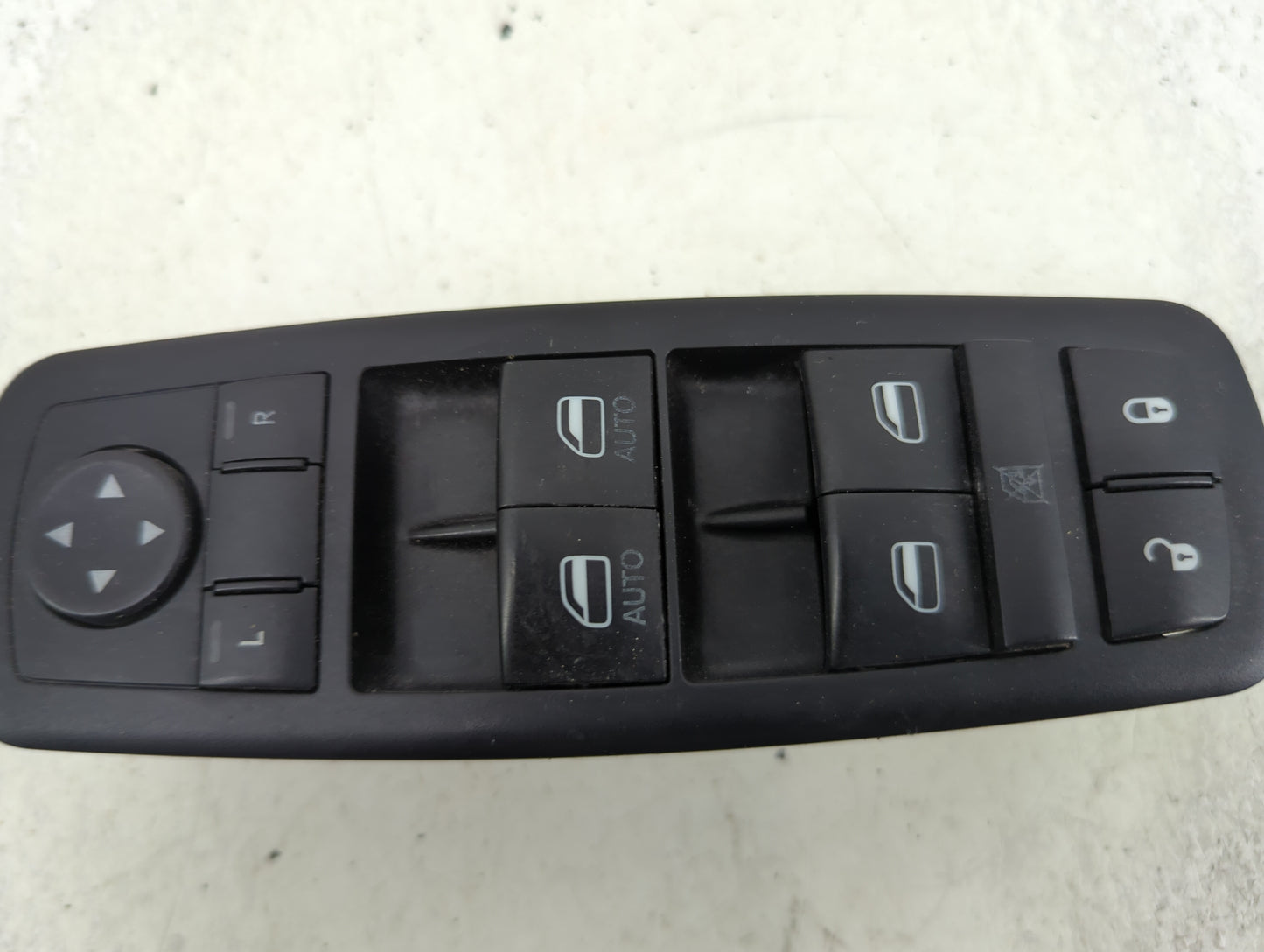 2012 Ram 1500 Master Power Window Switch Replacement Driver Side Left P/N:7978610 281177 Fits OEM Used Auto Parts - Oemuseda