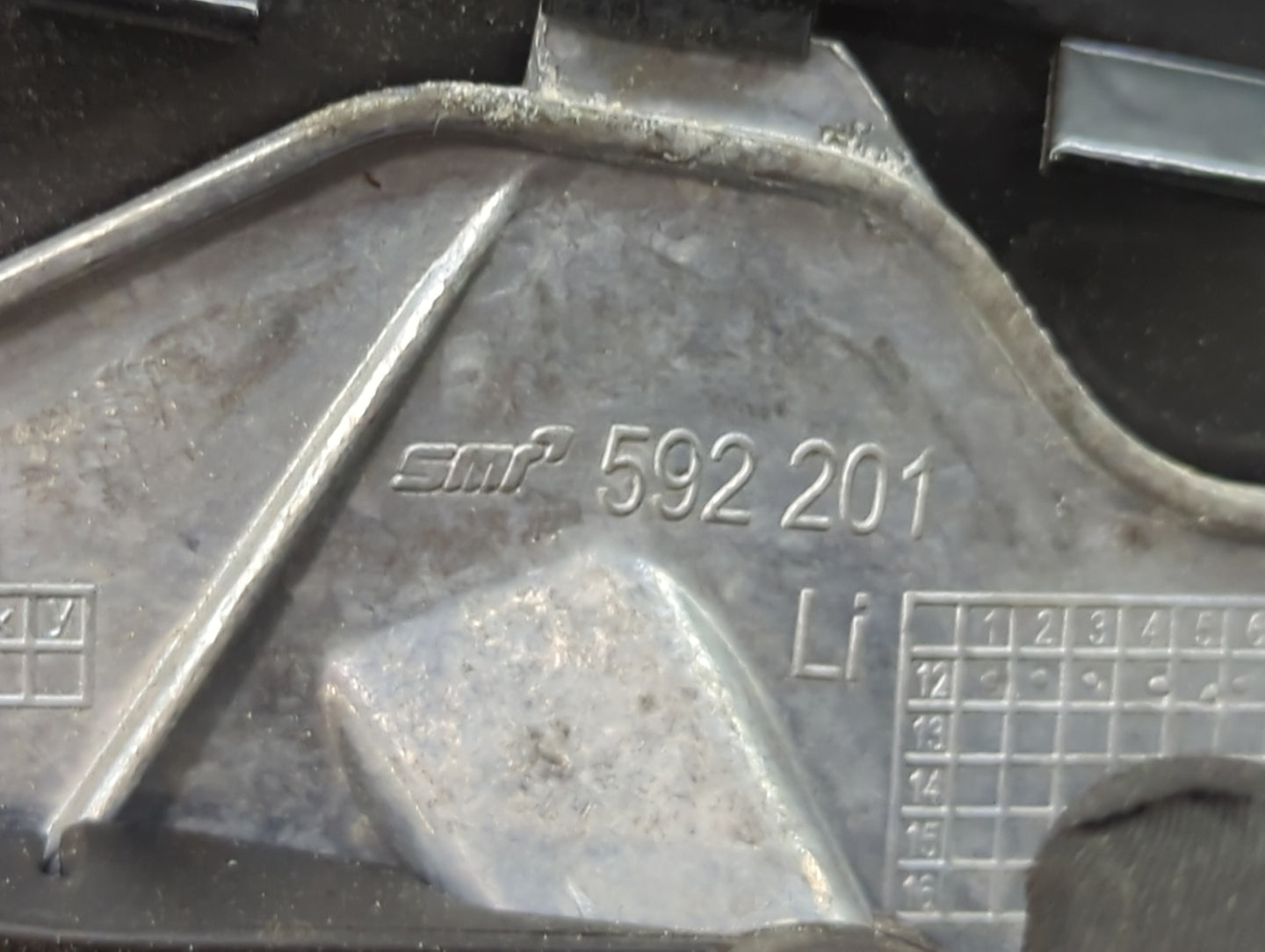 2012 S550 Mercedes Benz Driver Side View Mirror - Left Door Mirror OEM Used - Oemusedautoparts1.com