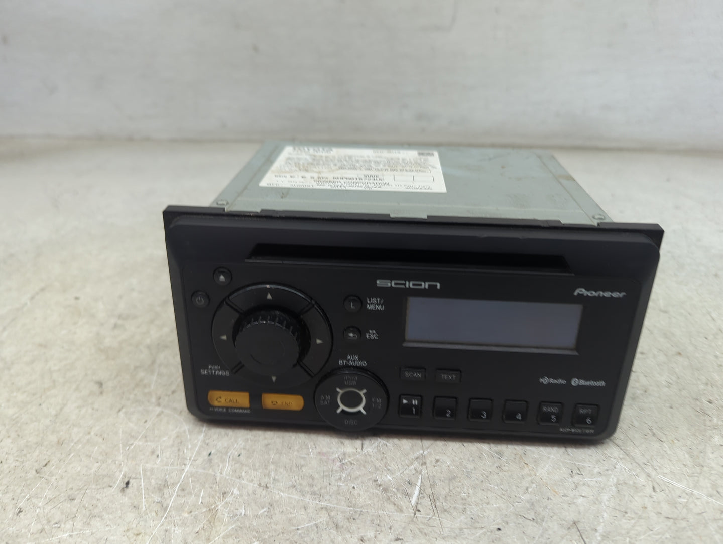 2011-2014 Scion Tc Radio AM FM Cd Player Receiver Replacement P/N:PT546-00120 DEH-8018ZT Fits Fits 2011 2012 2013 2014 OEM U