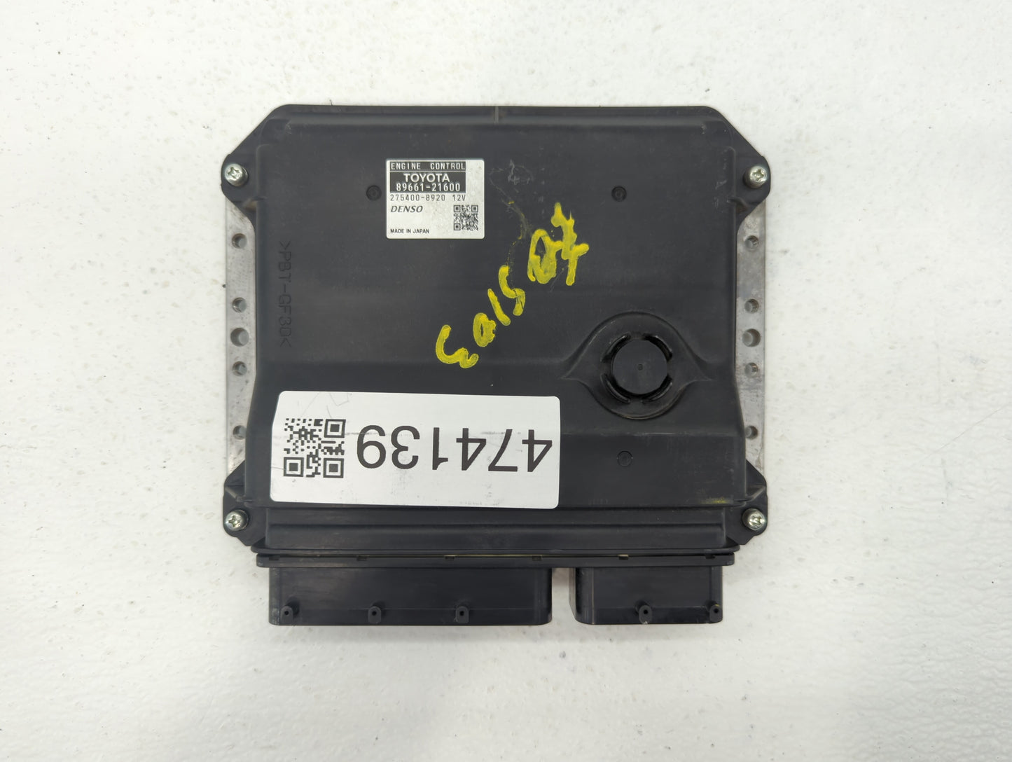 2011-2012 Scion Tc PCM Engine Control Computer ECU ECM PCU OEM P/N:89661-21530 89661-21600 Fits Fits 2011 2012 OEM Used Auto