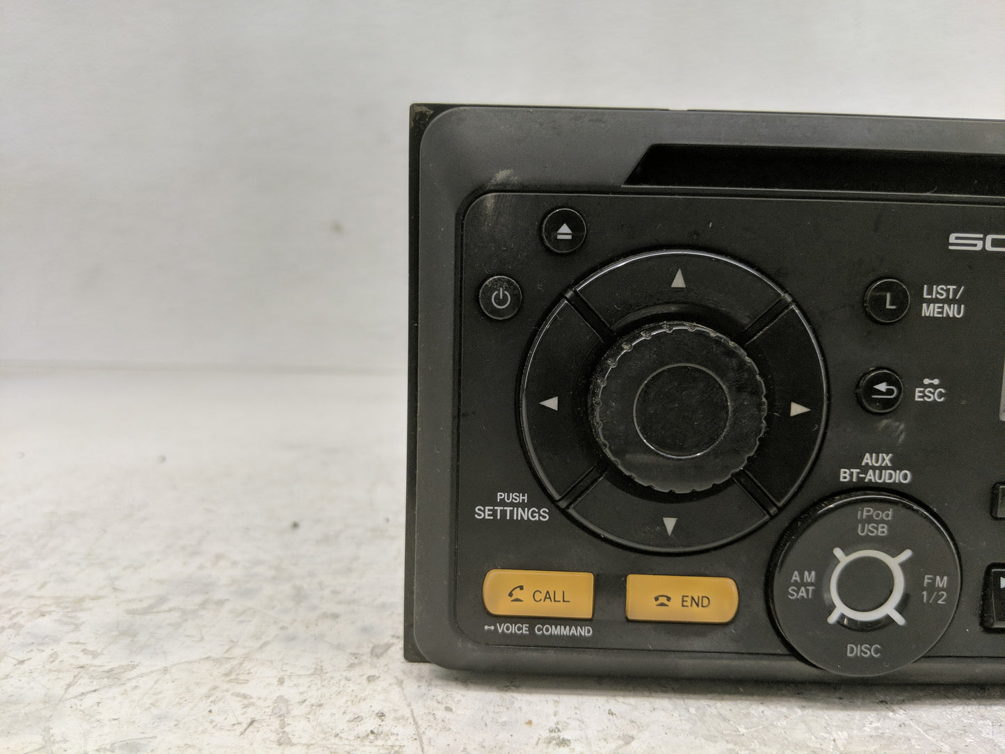 2012 Scion Xb Radio AM FM Cd Player Receiver Replacement P/N:PT546-00120 Fits OEM Used Auto Parts - Oemusedautoparts1.com