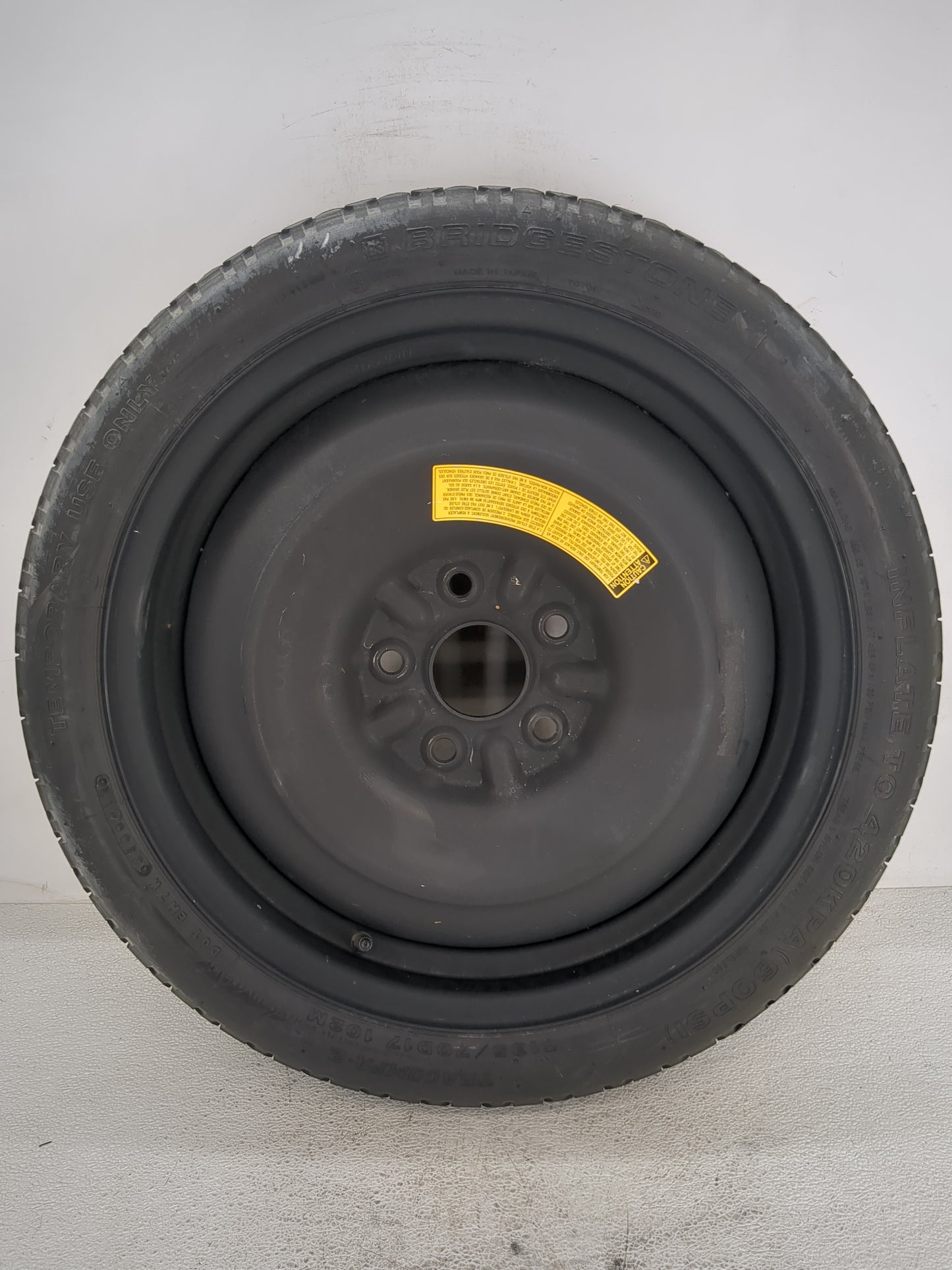 2008-2015 Scion Xb Spare Donut Tire Wheel Rim Oem 1455270 - Oemusedautoparts1.com