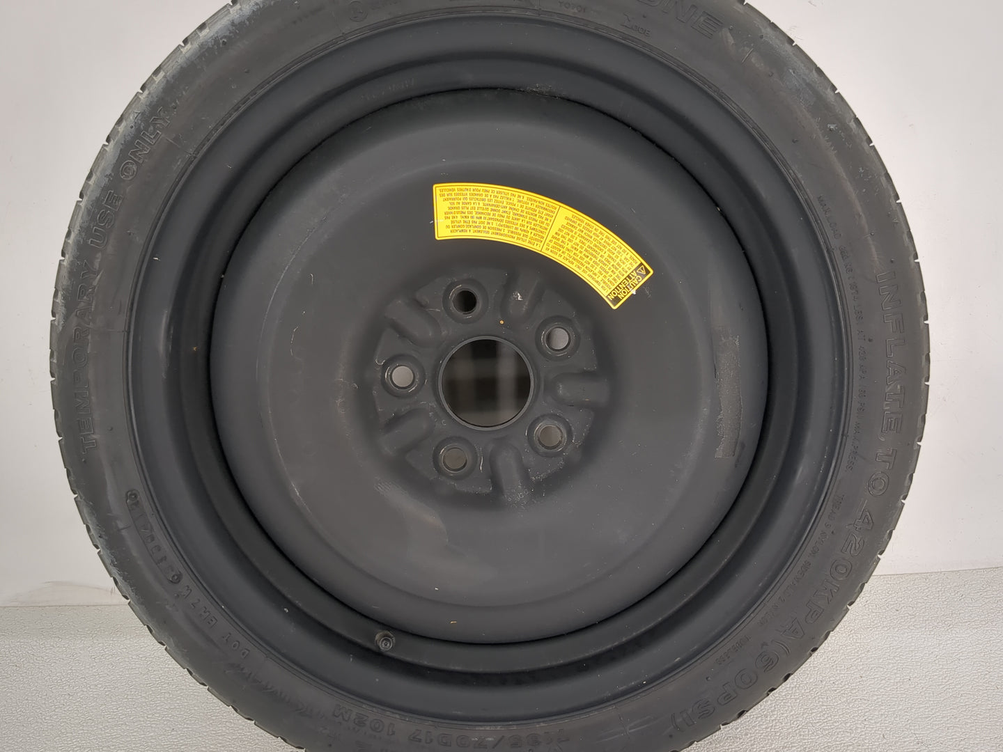 2008-2015 Scion Xb Spare Donut Tire Wheel Rim Oem 1455270 - Oemusedautoparts1.com