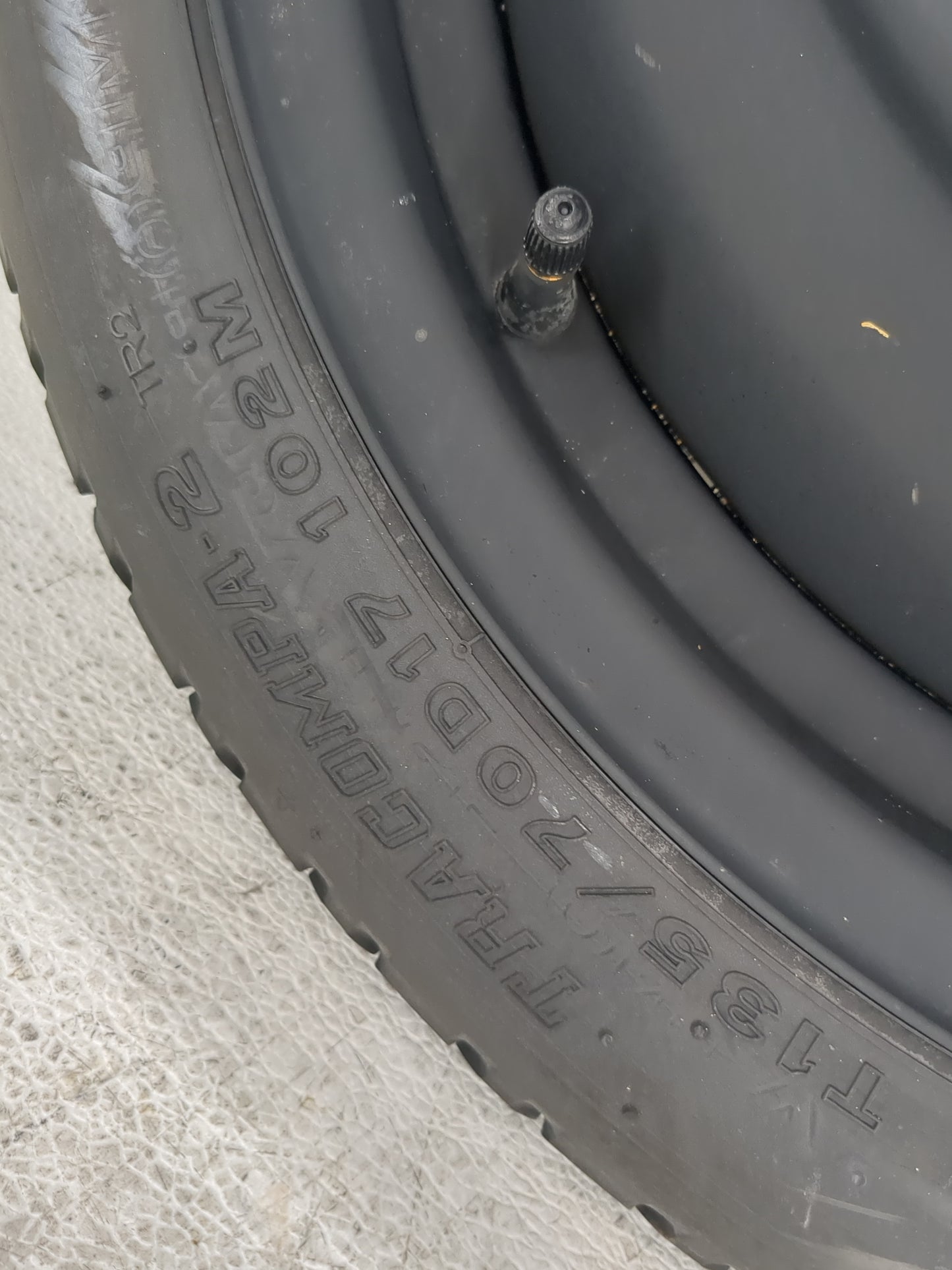 2008-2015 Scion Xb Spare Donut Tire Wheel Rim Oem 1455270 - Oemusedautoparts1.com