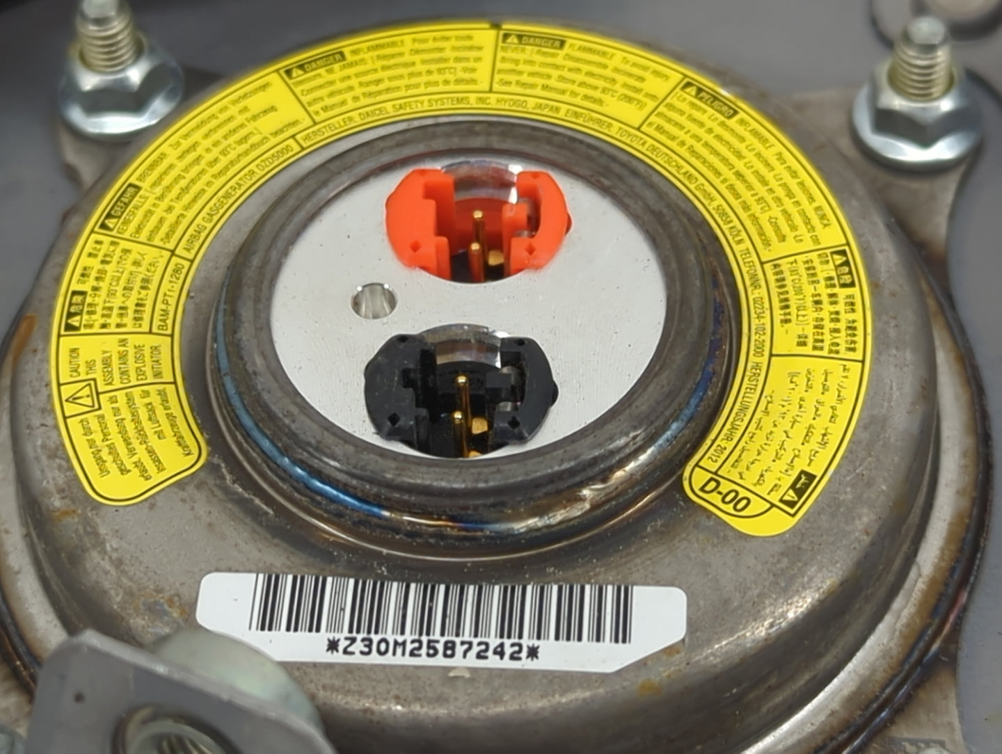 Scion Xb Air Bag Driver Left Steering Wheel Mounted Black 1458560 - Oemusedautoparts1.com