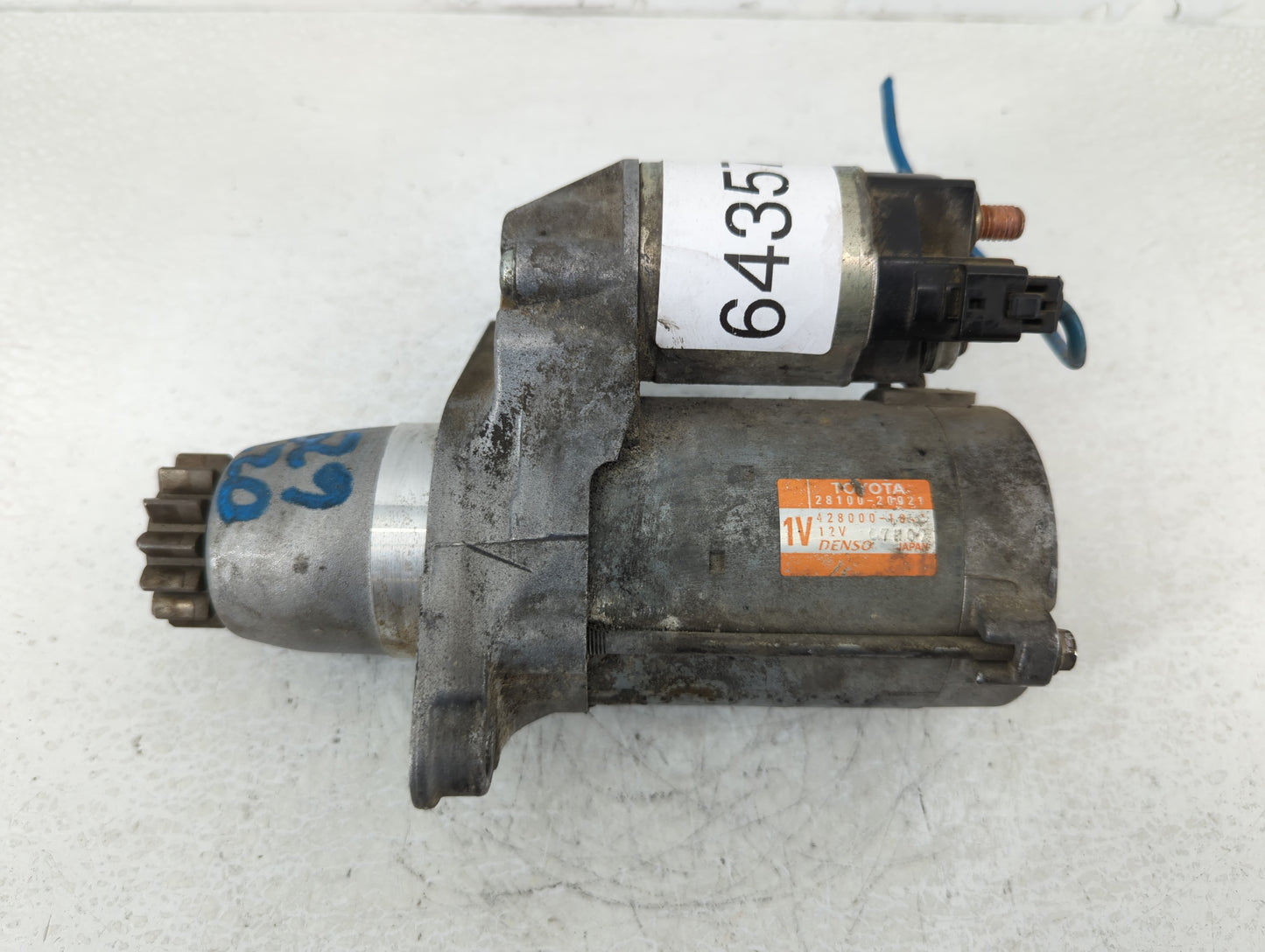 2008-2015 Scion Xb Car Starter Motor Solenoid OEM P/N:28100-20021 Fits OEM Used Auto Parts - Oemusedautoparts1.com