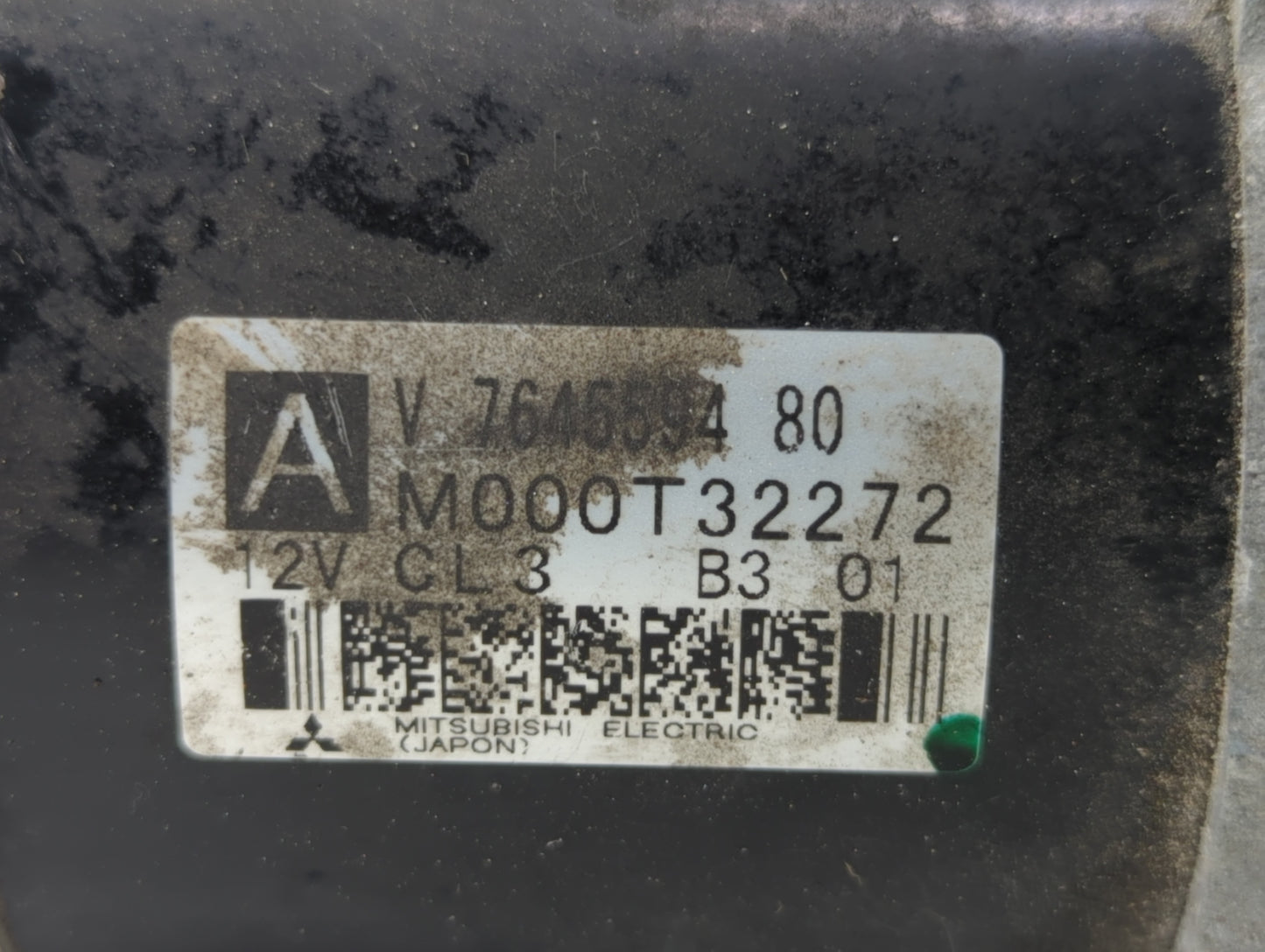 2012 Smart Roadster Car Starter Motor Solenoid OEM P/N:M000T32271 Fits OEM Used Auto Parts - Oemusedautoparts1.com