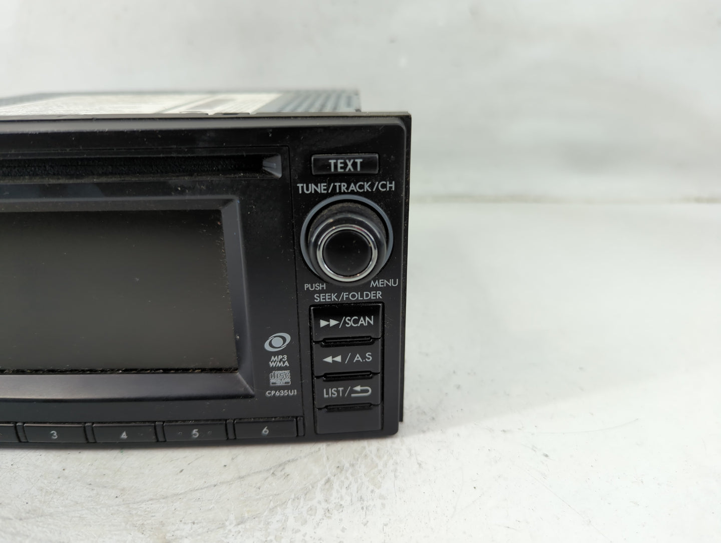 2012 Subaru Forester Radio AM FM Cd Player Receiver Replacement P/N:86201SC630 Fits OEM Used Auto Parts - Oemusedautoparts1.