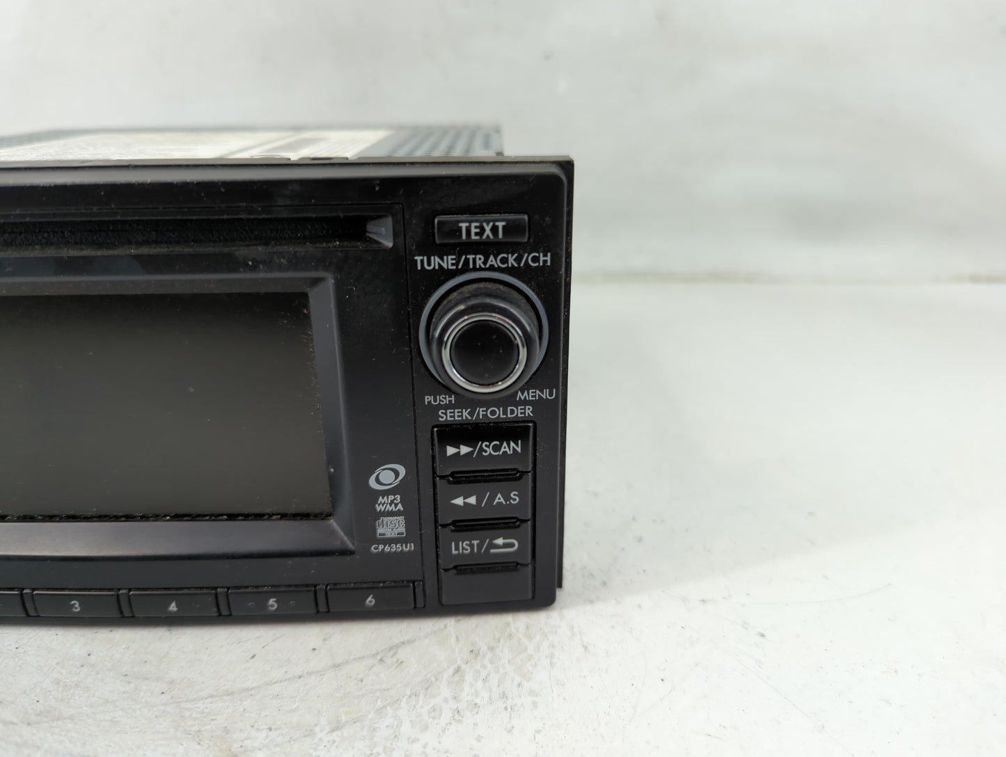 2012 Subaru Forester Radio AM FM Cd Player Receiver Replacement P/N:86201SC630 Fits OEM Used Auto Parts - Oemusedautoparts1.