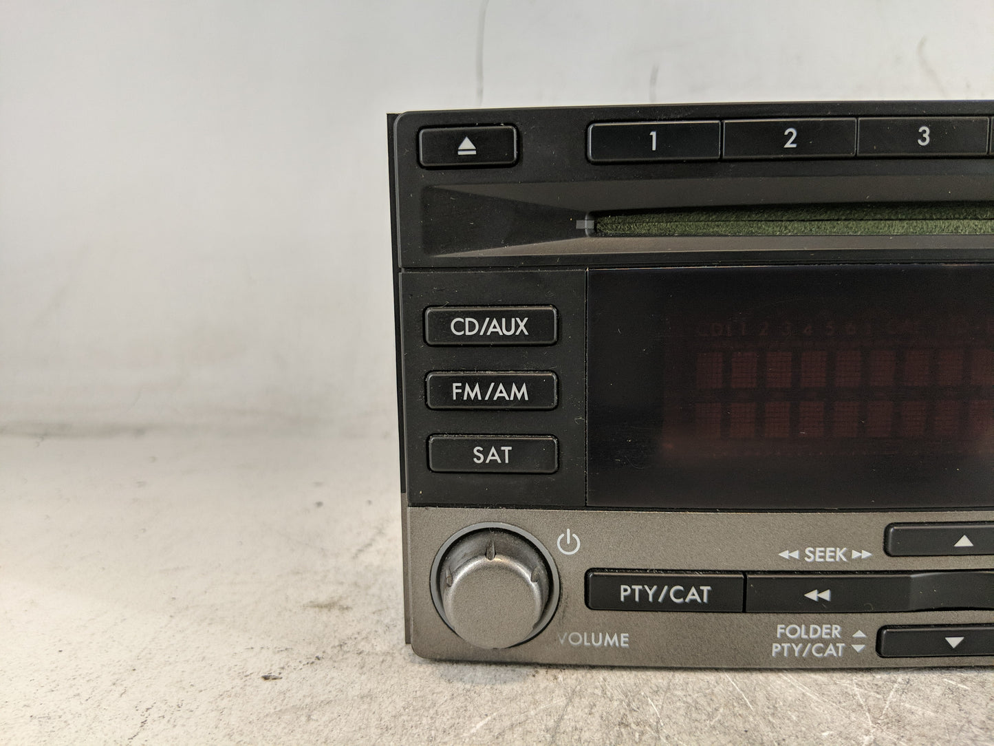 2012 Subaru Forester Radio AM FM Cd Player Receiver Replacement P/N:86201SC630 Fits OEM Used Auto Parts - Oemusedautoparts1.