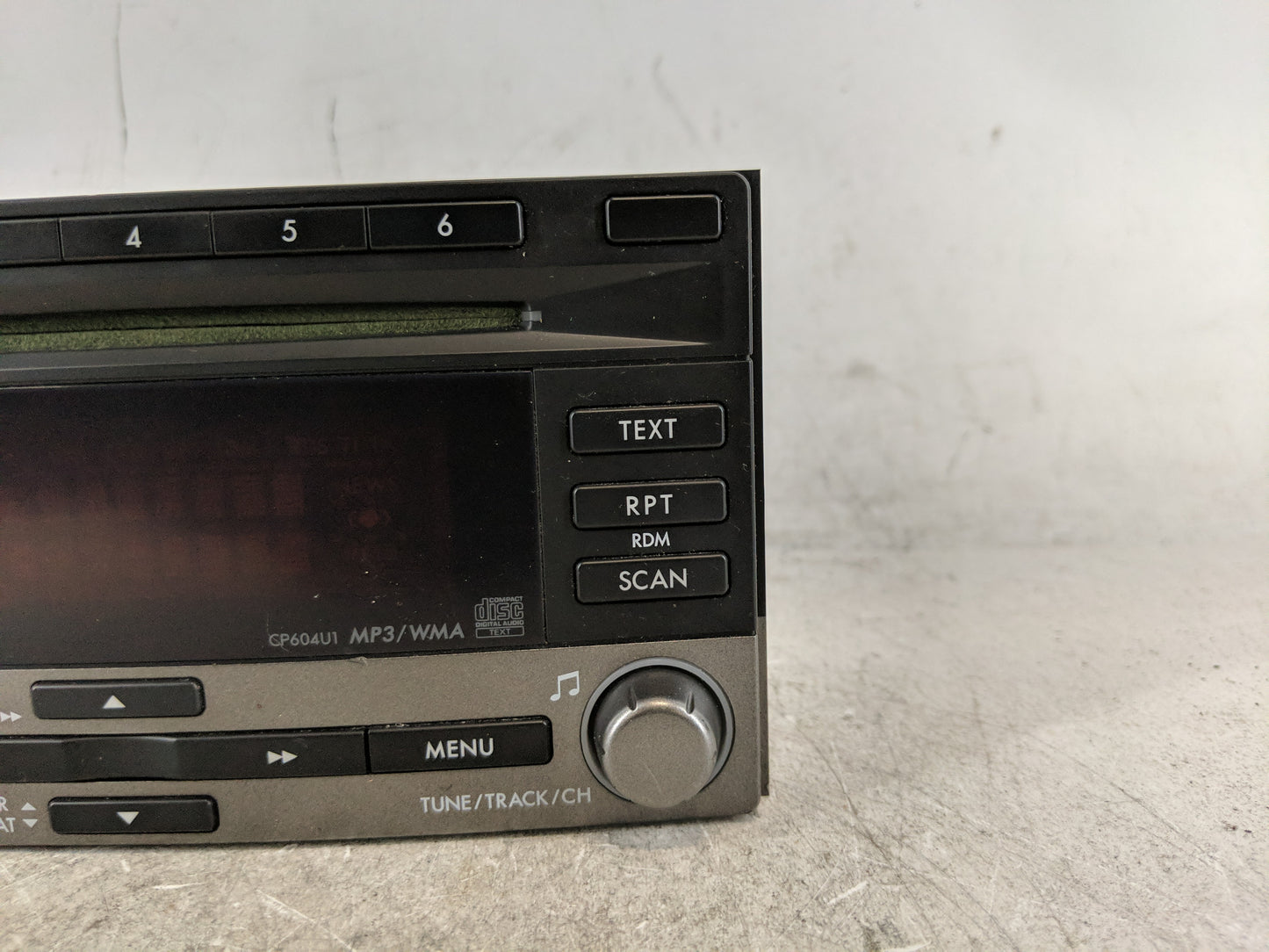 2012 Subaru Forester Radio AM FM Cd Player Receiver Replacement P/N:86201SC630 Fits OEM Used Auto Parts - Oemusedautoparts1.