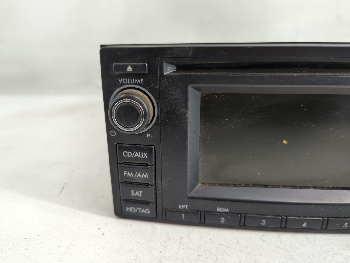 2012 Subaru Forester Radio AM FM Cd Player Receiver Replacement P/N:86201SC630 Fits OEM Used Auto Parts - Oemusedautoparts1.