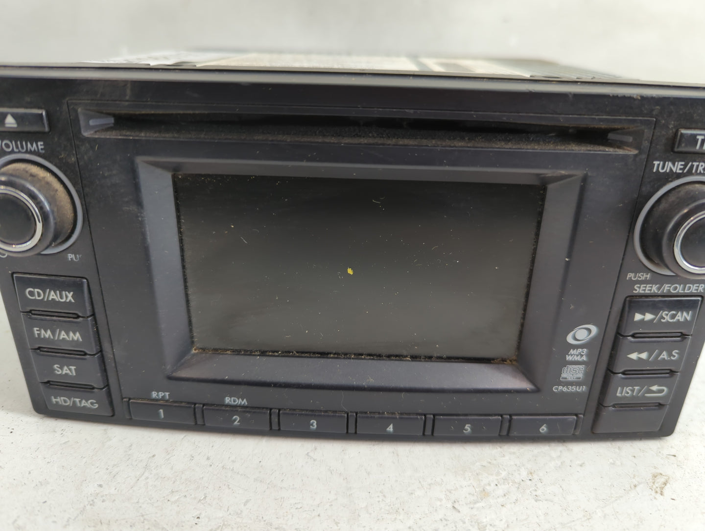 2012 Subaru Forester Radio AM FM Cd Player Receiver Replacement P/N:86201SC630 Fits OEM Used Auto Parts - Oemusedautoparts1.
